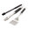 Weber Precision 3 Piece Stainless Steel Set