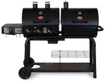 Gas and Charcoal Barbecue Duo Model