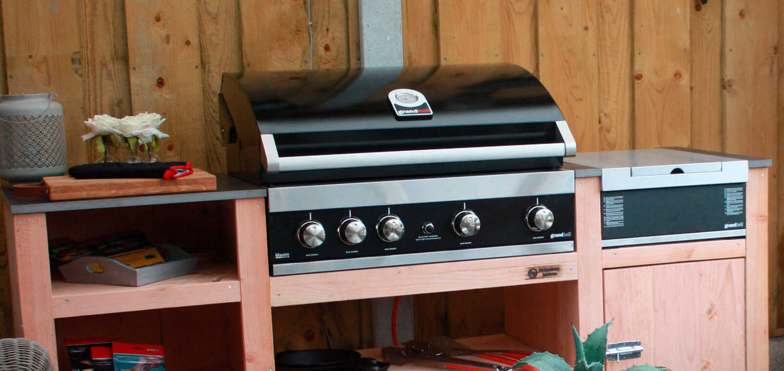 Side Burner for Built In - The Barbecue Store Spain