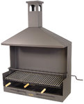 Barbecue Drawer with Chimney Extra Large