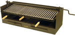 Barbecue Drawer with Steel Grill Elevator Extra Large