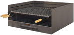 Barbecue Drawer with Steel Grill Big Extra Deep