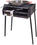 Rectangular Barbecue 50 cm. + Kit Paella