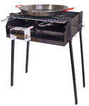 Rectangular Barbecue 60 cm. + Kit Paella