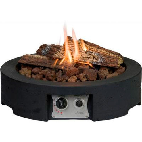 Round Gas Firepit Table Top The, Round Gas Fire Pit Table Top