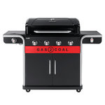 Gas2Coal 2.0 4 Burner Gas & Charcoal BBQ