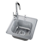 Drop in Sink with water Tap & Soap Dispenser