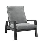 Recliner Armchair Adele Charcoal