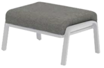Footrest with Cushion Dandy Grey